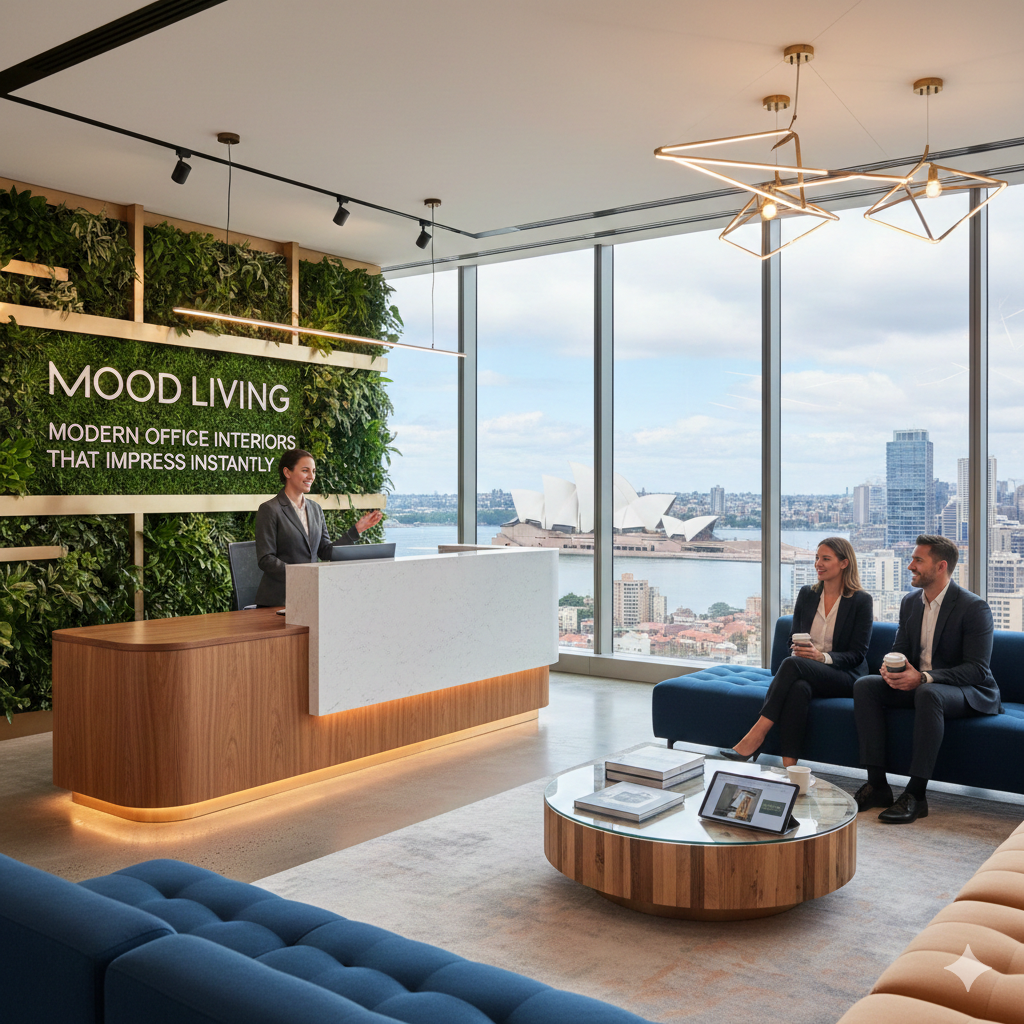 How Modern Office Interiors Impress Clients Instantly