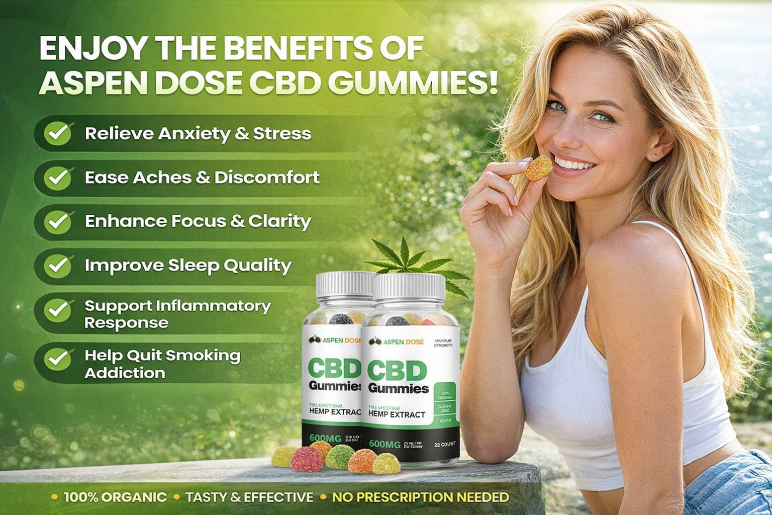 Aspen Dose CBD Gummies(Too Good to Be True?) — Read This Unfiltered Review Before Spending a Dollar!