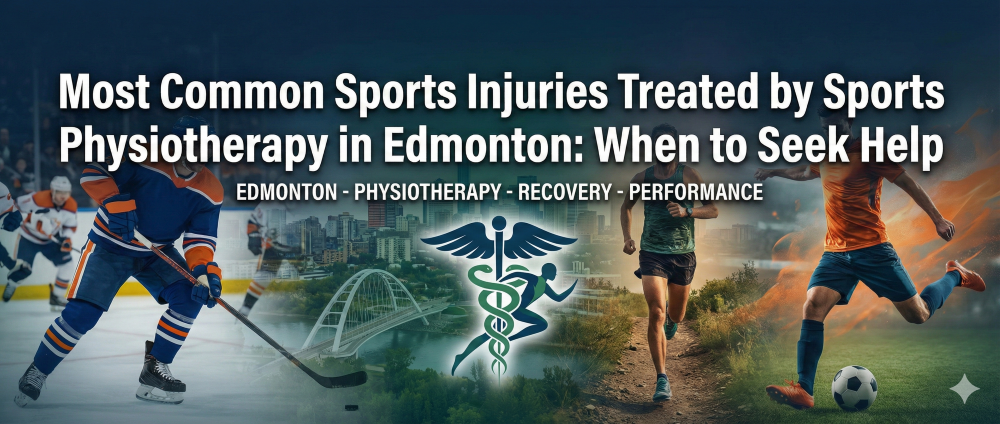 Most Common Sports Injuries Treated by Sports Physiotherapy in Edmonton: When to Seek Help