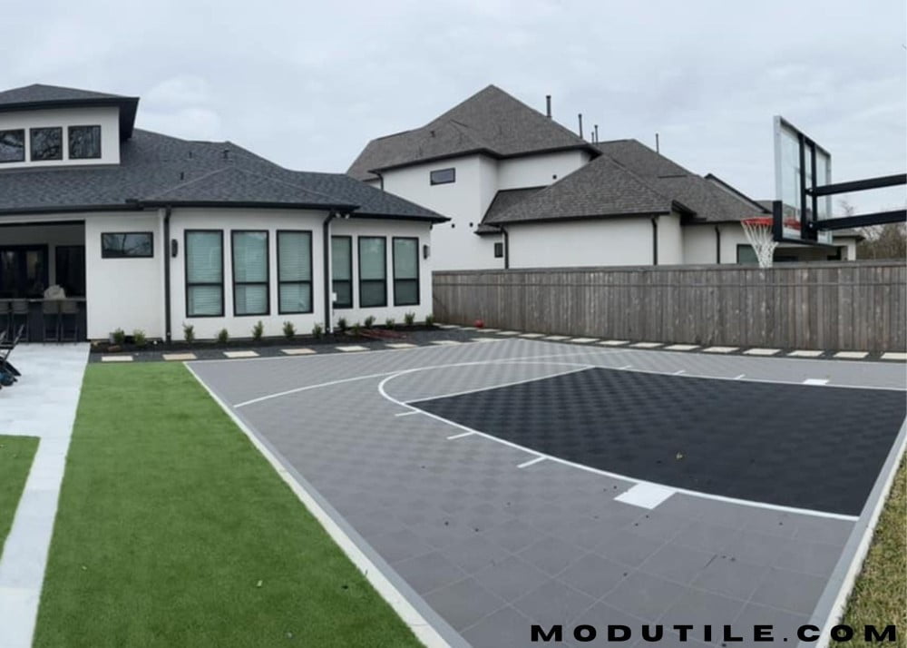 The Outdoor Basketball Court That Lasts a Lifetime