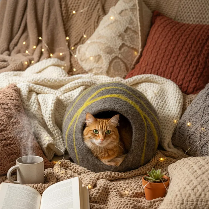 Felt vs Plush Cat Bed: Which Is Better for Your Cat?