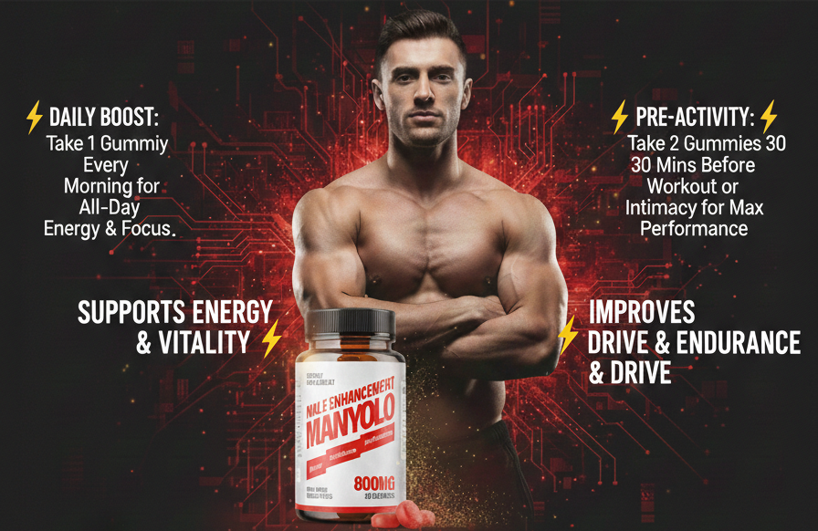 Manyolo ME Gummies Canada – Natural Solution for Men’s Daily Performance