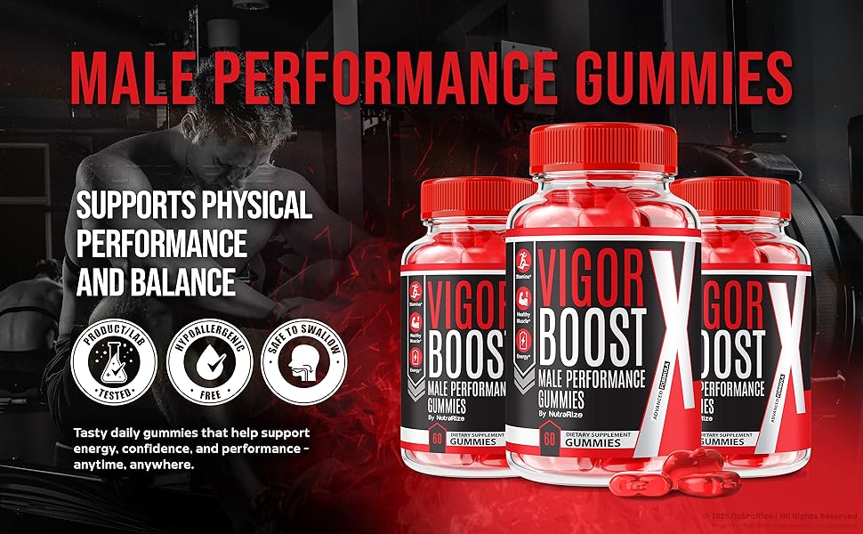 Vigor Boost Gummies Reviews Benefits Ingredients