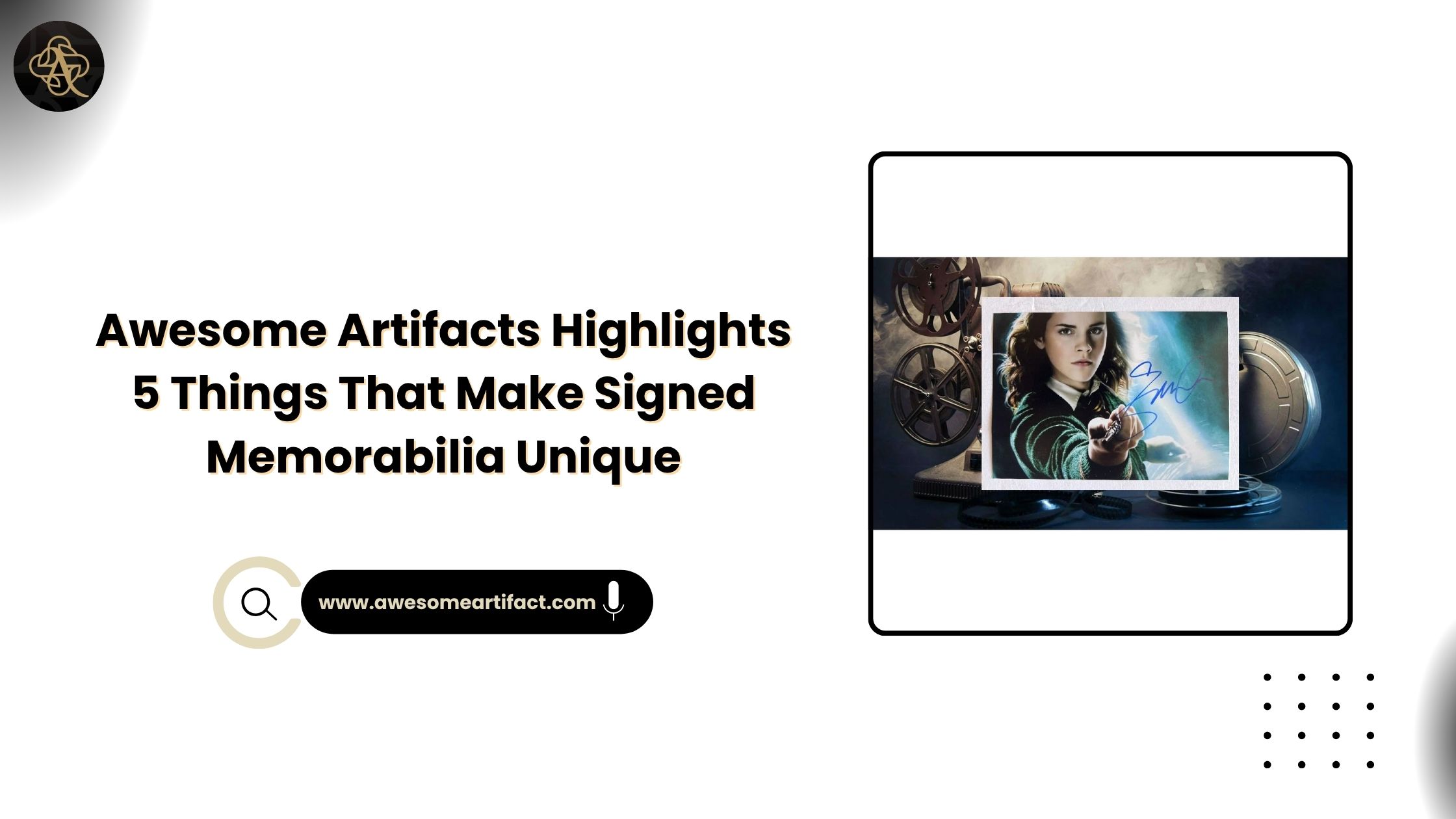 Awesome Artifacts Highlights 5 Things That Make Signed Memorabilia Unique