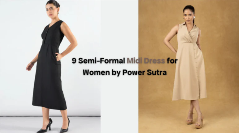 Jewelry That Complements Structured Midi Dresses