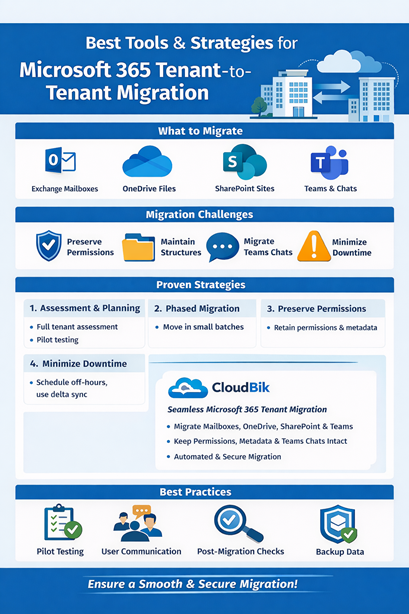 Exchange Online Tenant-to-Tenant Mailbox Migration Made Easy with CloudBik
