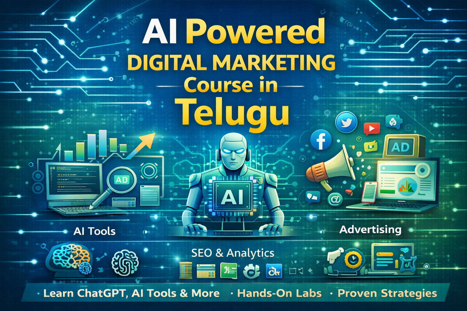 YouTube SEO Telugu Digital Marketing Course in Telugu