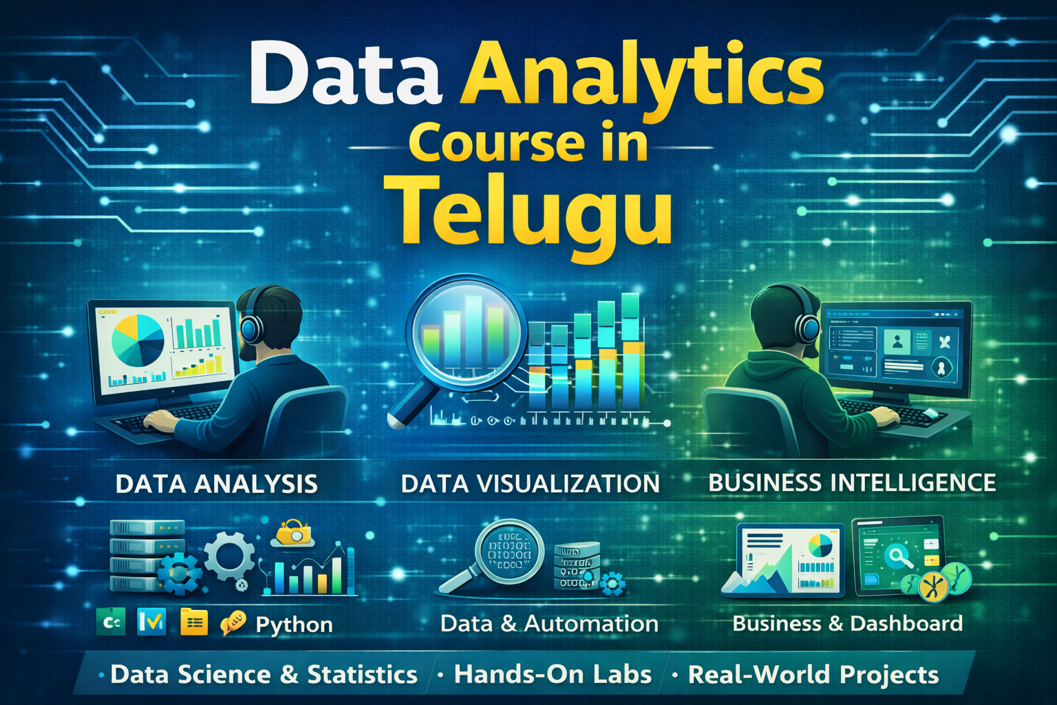 Data Cleaning ETL Data Analytics Course in Telugu