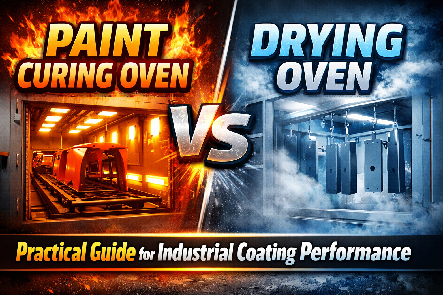 Paint Curing Oven vs Drying Oven: Practical Guide for Industrial Coating Performance