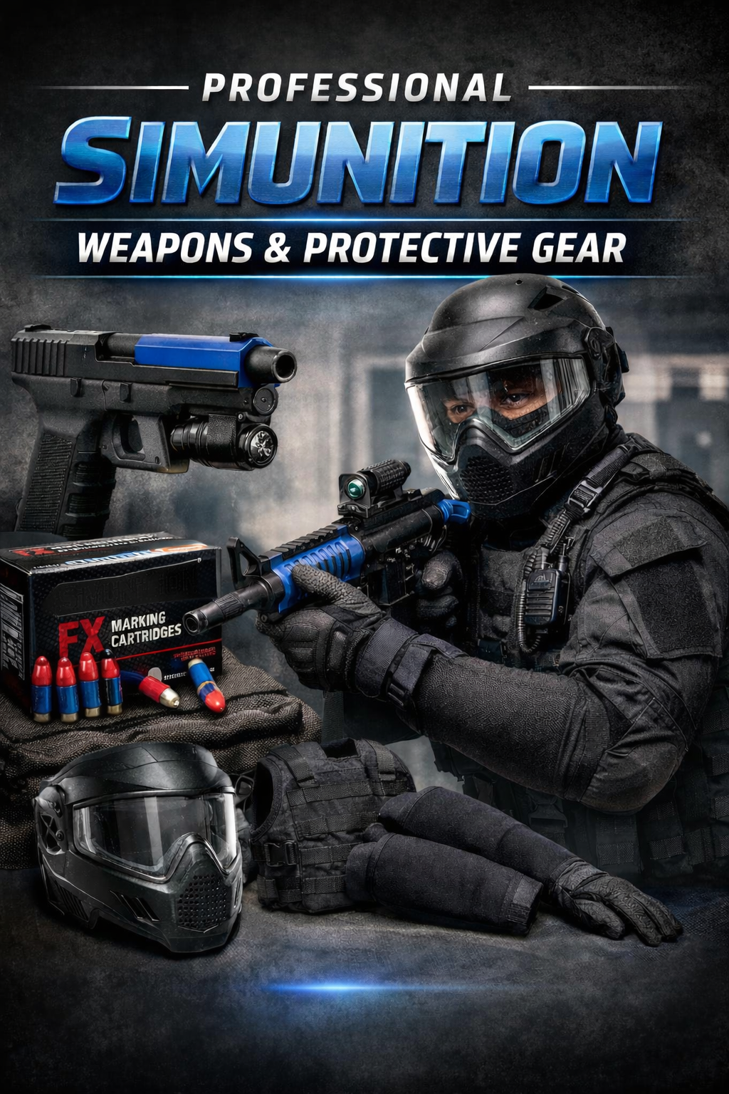 Simunition Protective Gear for Safe, Realistic Law Enforcement Training