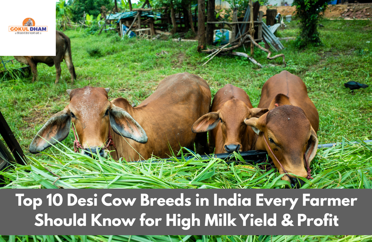 Top 10 Cow Breeds in India Every Farmer Should Know for Higher Milk Yield & Profit