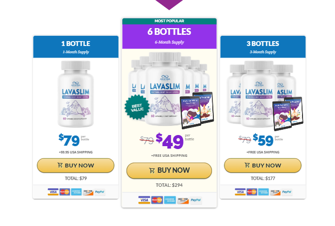 Lavaslim Natural Weight Loss Supplement