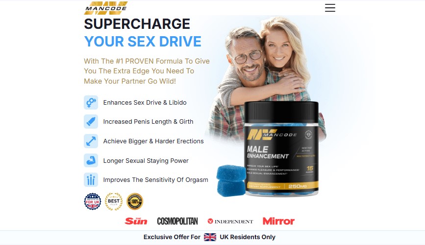 MANCODE Gummies Reviews – (Quality Checked) Men’s Energy, Strength & Performance Aid!