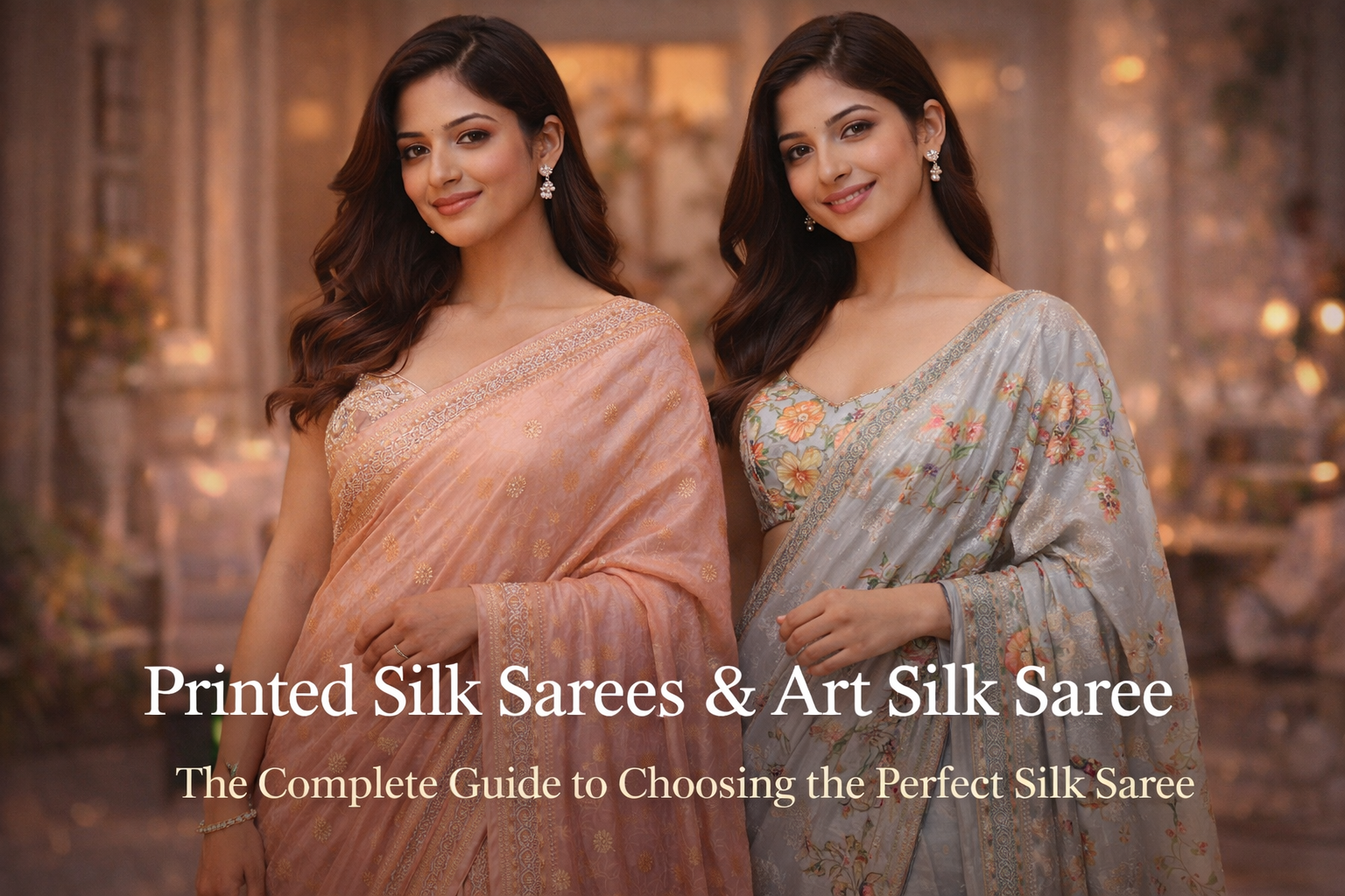 Printed Silk Sarees Online: Why Art Silk Sarees Are a Modern Wardrobe Essential
