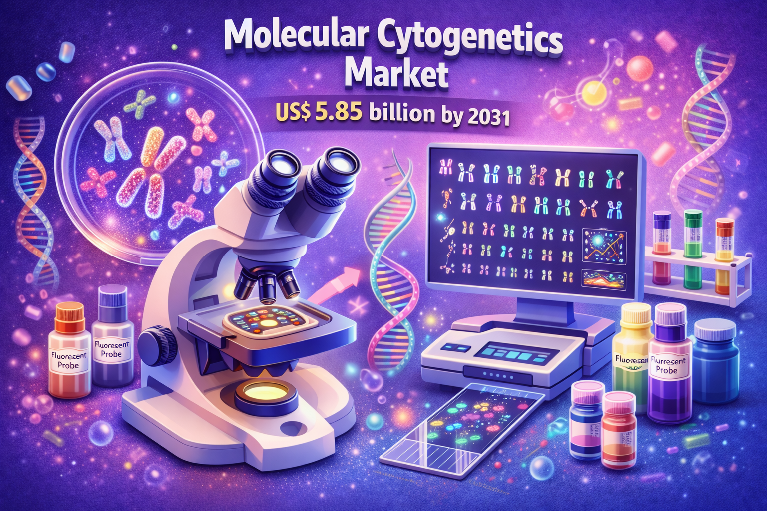 Molecular Cytogenetics Market Size to Hit US$ 5.85 Billion