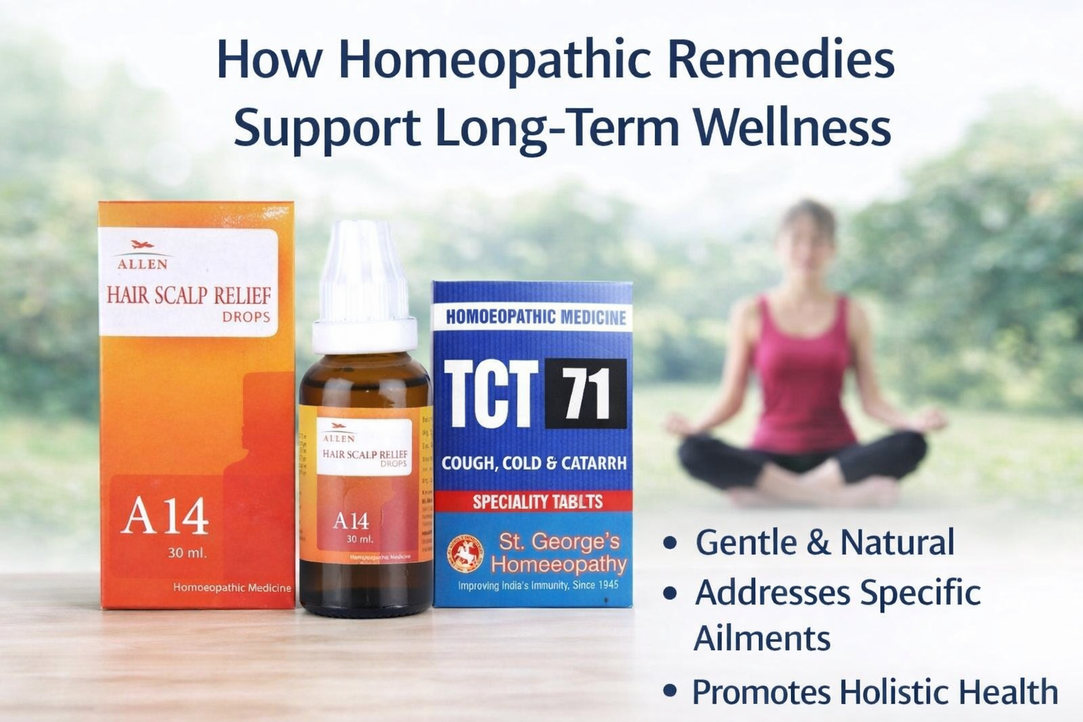 How Homeopathic Remedies Support Long-Term Wellness