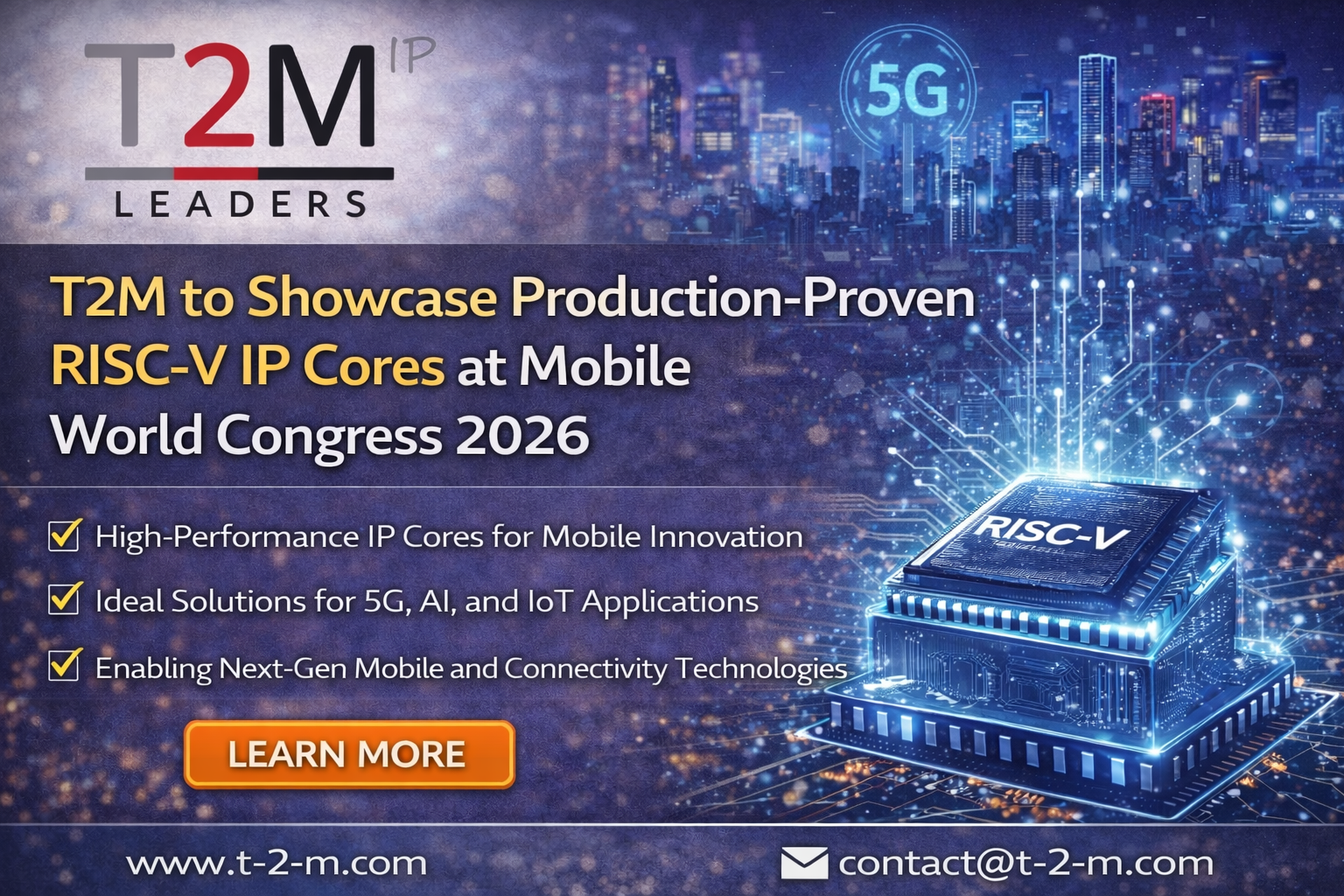 RISC-V IP Core Portfolio at Embedded World 2026: Enabling Next-Gen Embedded Systems for Automotive, IoT & Industrial Applications