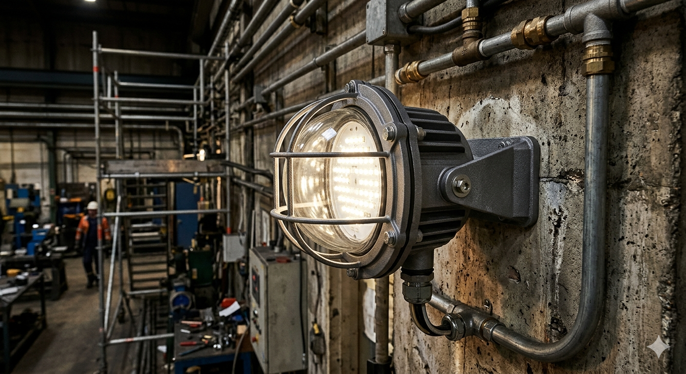Best Locations to Install Explosion Proof Emergency Lights in Offshore Rigs