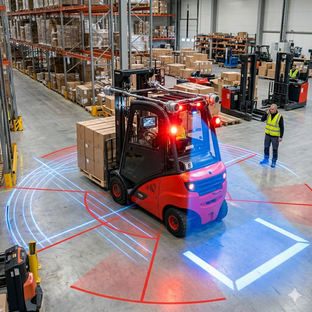 How Radar Object Tracking Protects Workers at Warehouse Crossings and Aisle Intersections