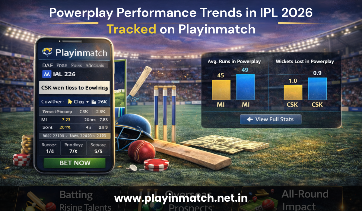 Powerplay Performance Trends in IPL 2026 Tracked on Playinmatch