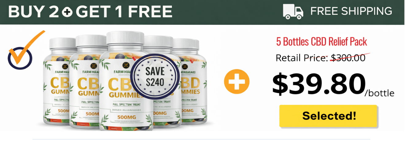 Farm Health Organics CBD Gummies Reviews (Shocking Customer Report!) Critical Complaints to Know!