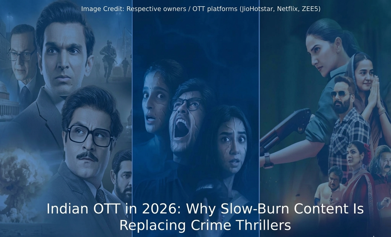 Indian OTT 2026: Why Slow Burn Content Is Becoming a Major Trend