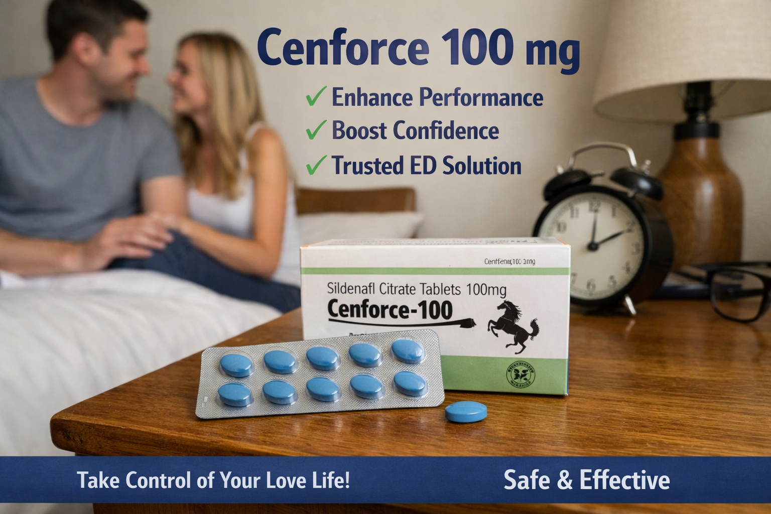 Unlocking Confidence with Cenforce 100 mg – A Complete Guide to Uses, Benefits, and Safe Use