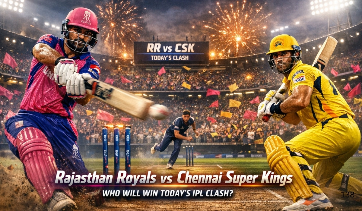 Rajasthan Royals vs Chennai Super Kings: Who Will Win Today’s IPL Clash?