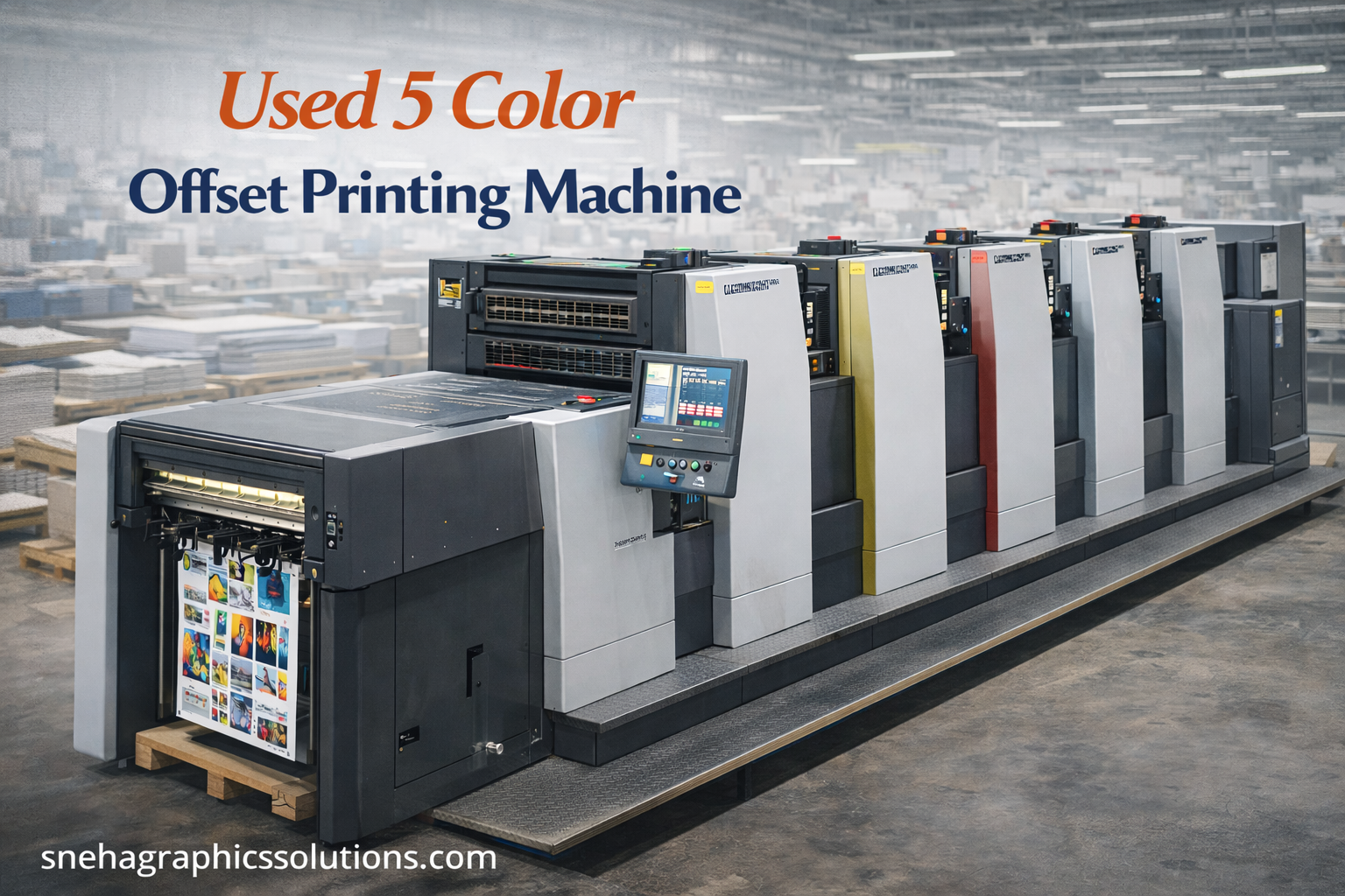Advanced 5 color Printing Solutions for High-Volume Commercial Production