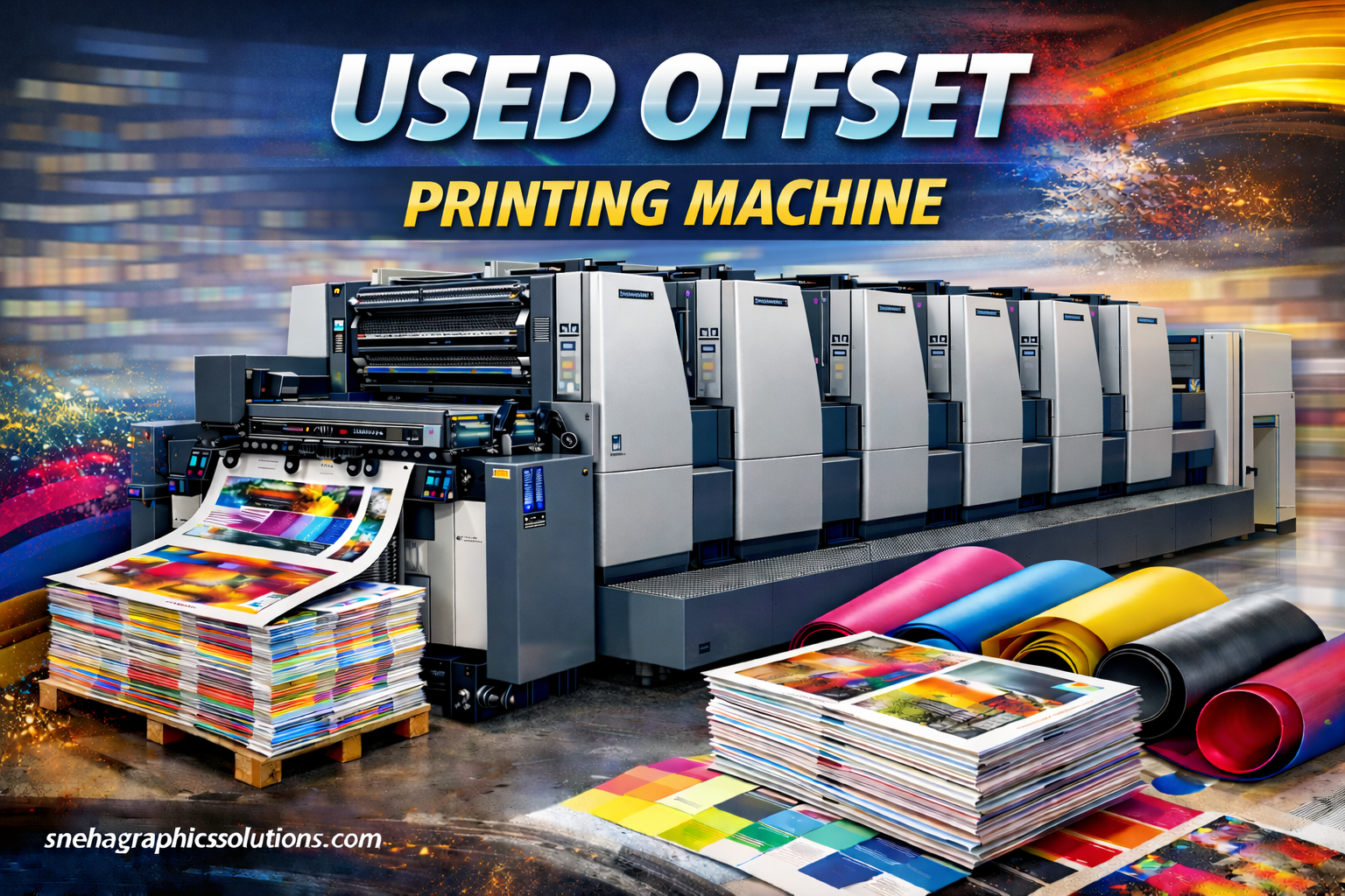 Used Offset Printing Machine: Cost-Effective Solution for Commercial Printing