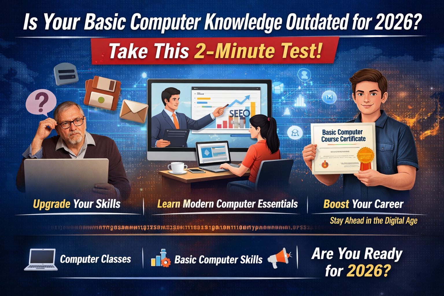 Is Your Basic Computer Knowledge Outdated for 2026? Take This 2-Minute Test
