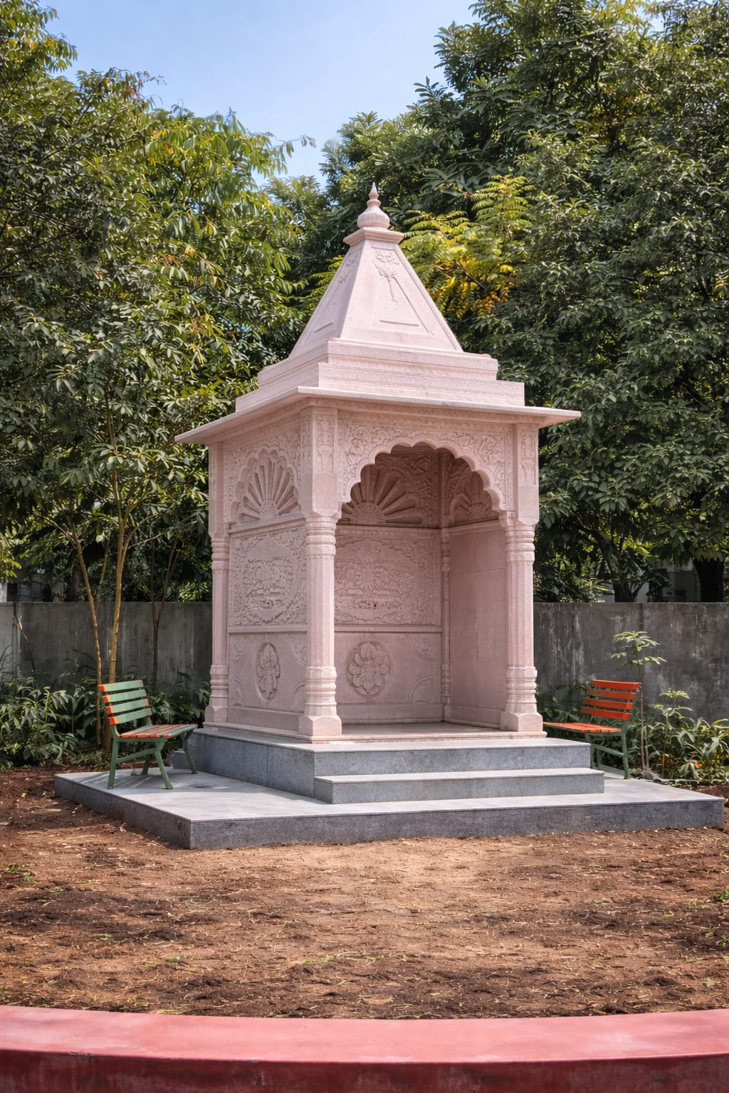 Sandstone Temple Construction – Quality Craftsmanship