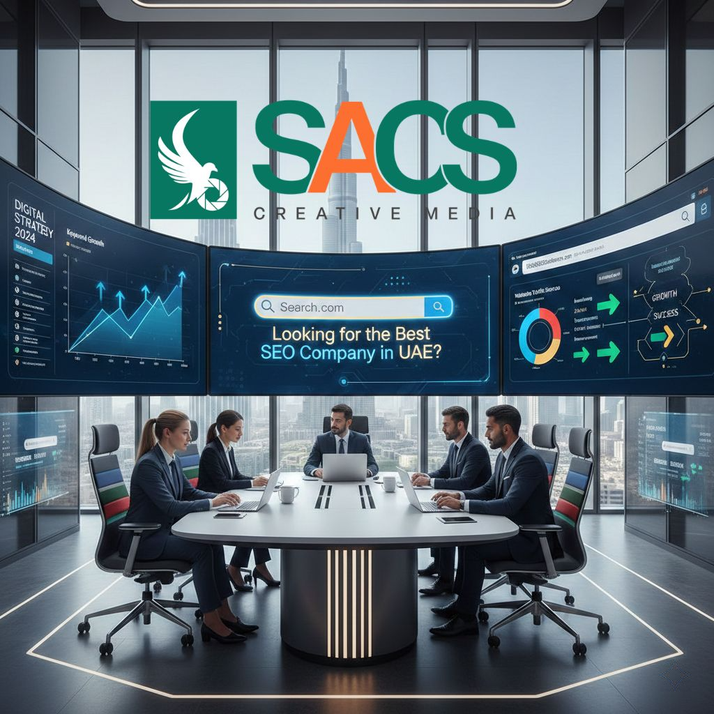 Looking for the Best SEO Company in UAE? Discover SACS Creative Media