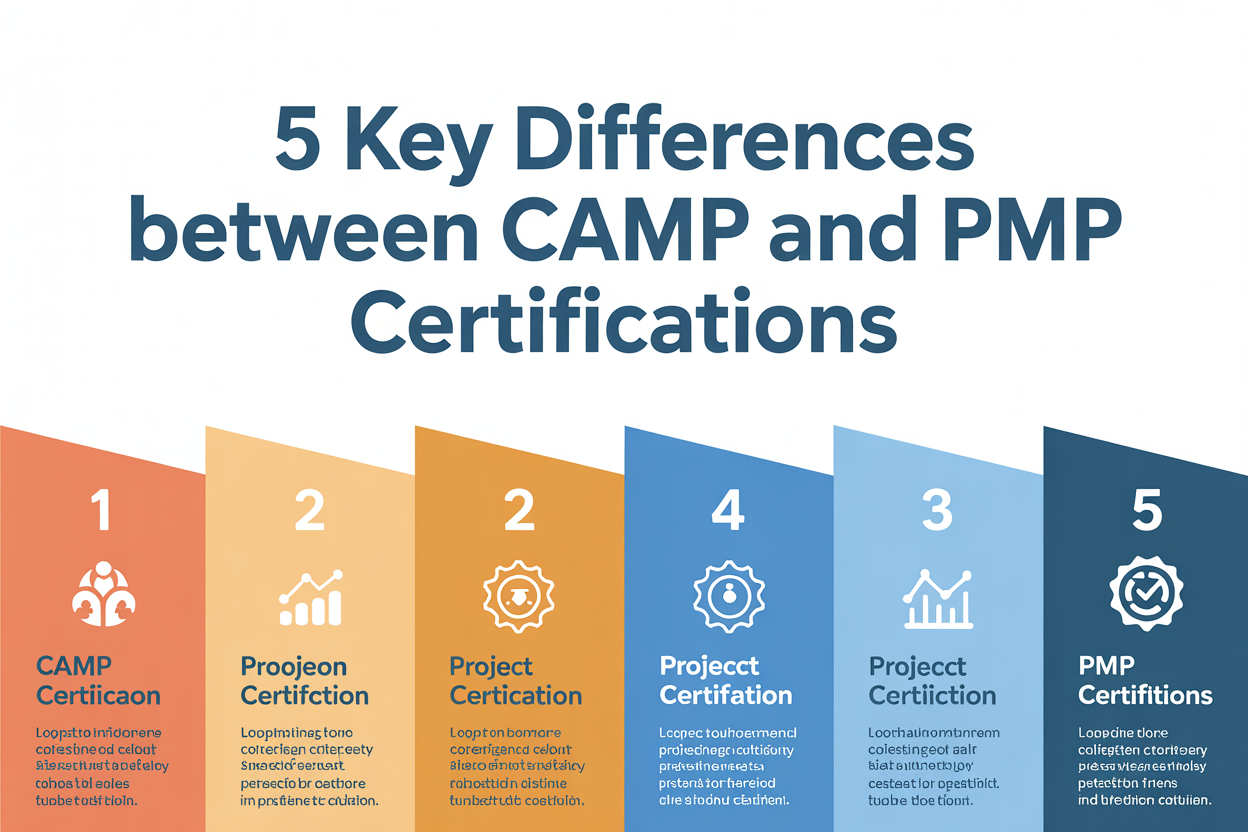 5 Key Differences Between CAMP and PMP Certifications