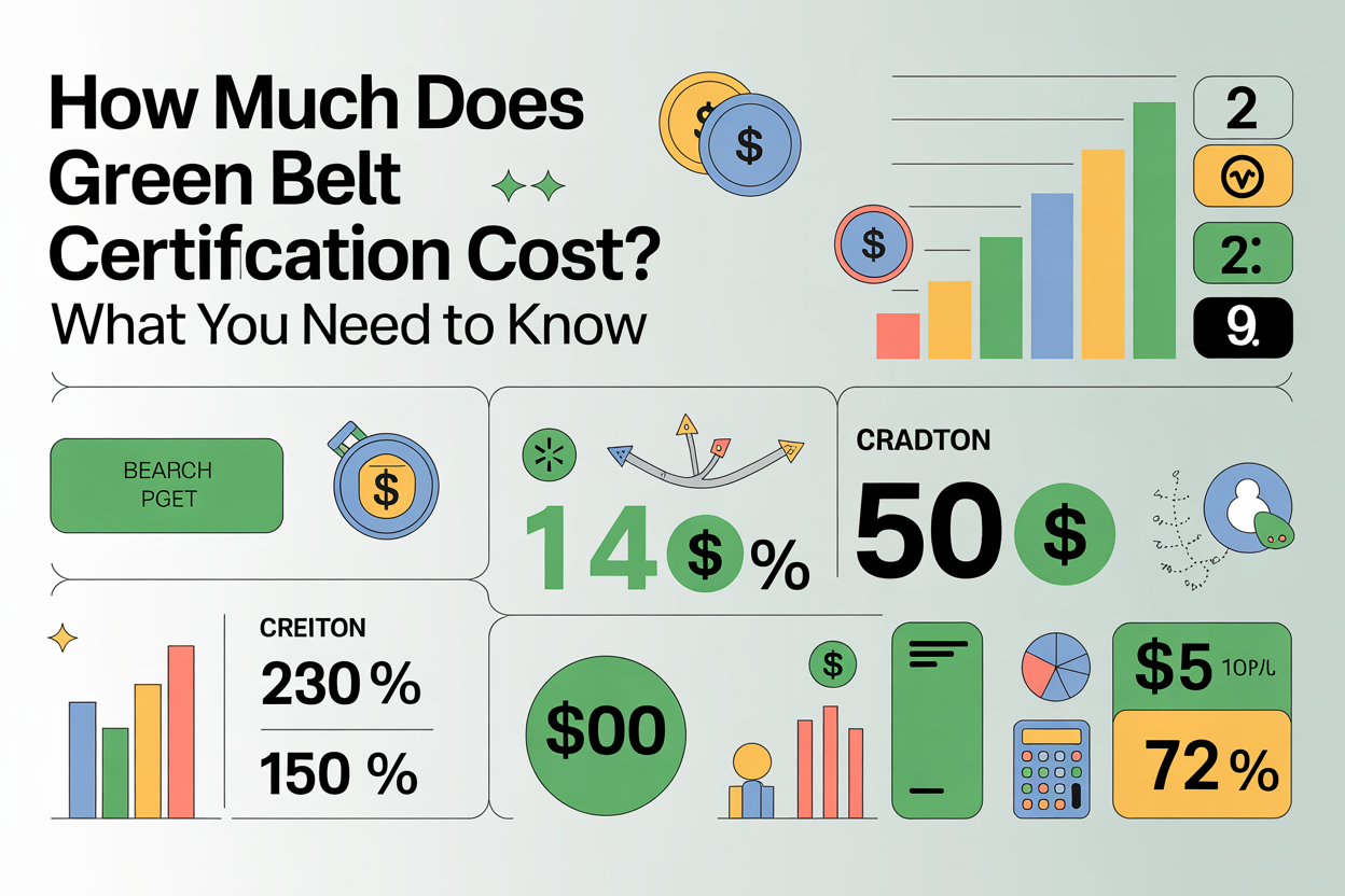 How Much Does Green Belt Certification Cost? What You Need to Know