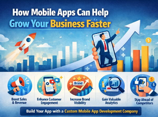 How Mobile Apps Can Help Grow Your Business Faster?
