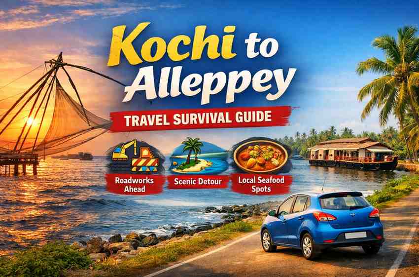 Kochi to Alleppey Road Trip: The Backwater Highway Guide (2026)