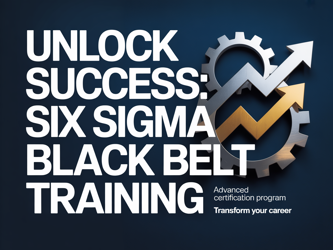Unlock Success: Six Sigma Black Belt Training