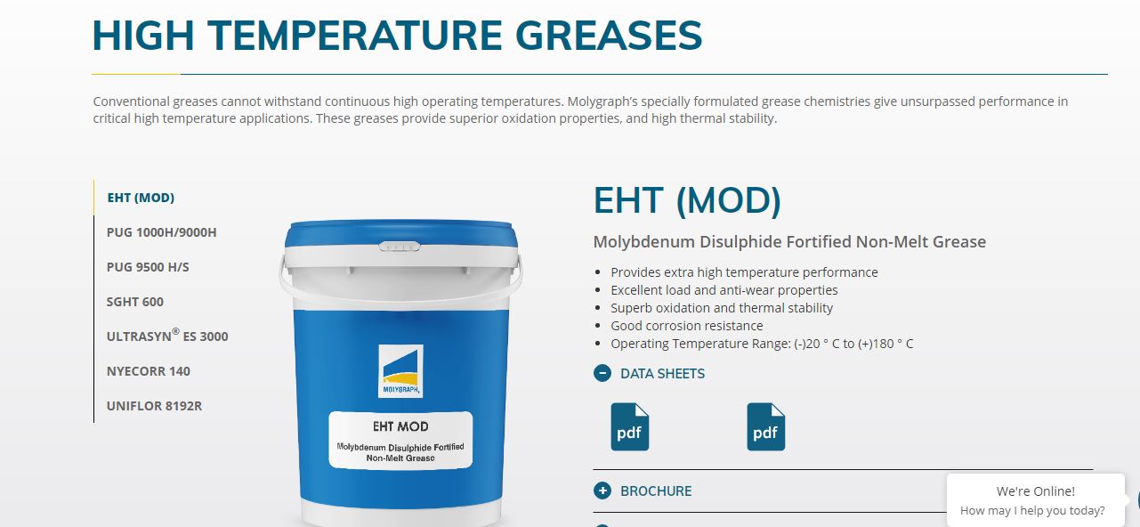 High Temperature Greases