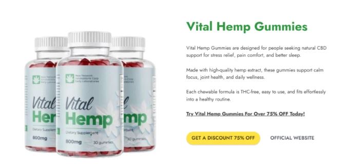 Vital Hemp "Official Website": Ingredients, Benefits & Real Results
