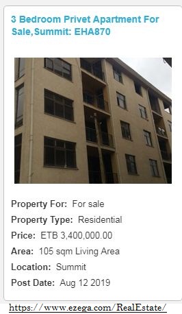 Houses For Sale Ethiopia