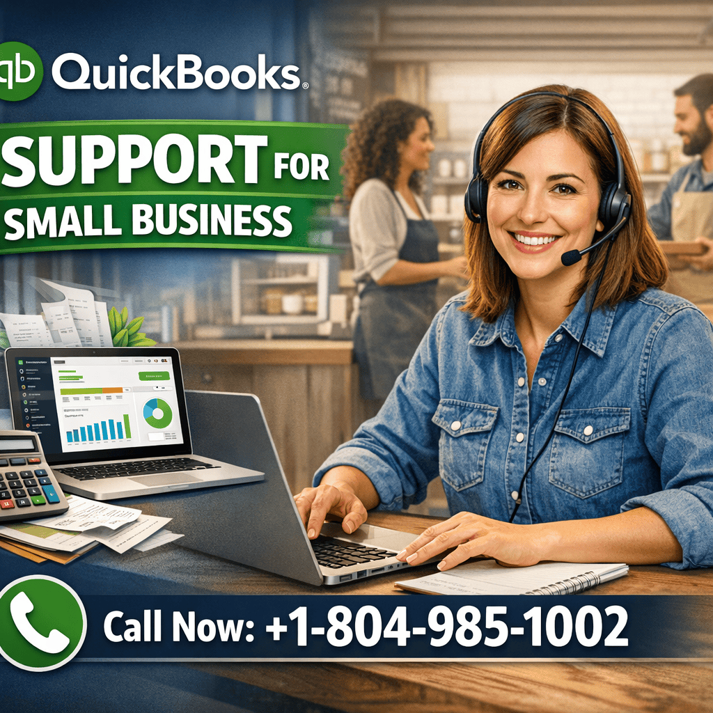 +1-804-985-1002 – QuickBooks Support Small Business | 24/7 Assistance