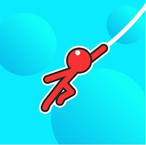 Stickman Hook: The Addictive Physics Swinging Adventure