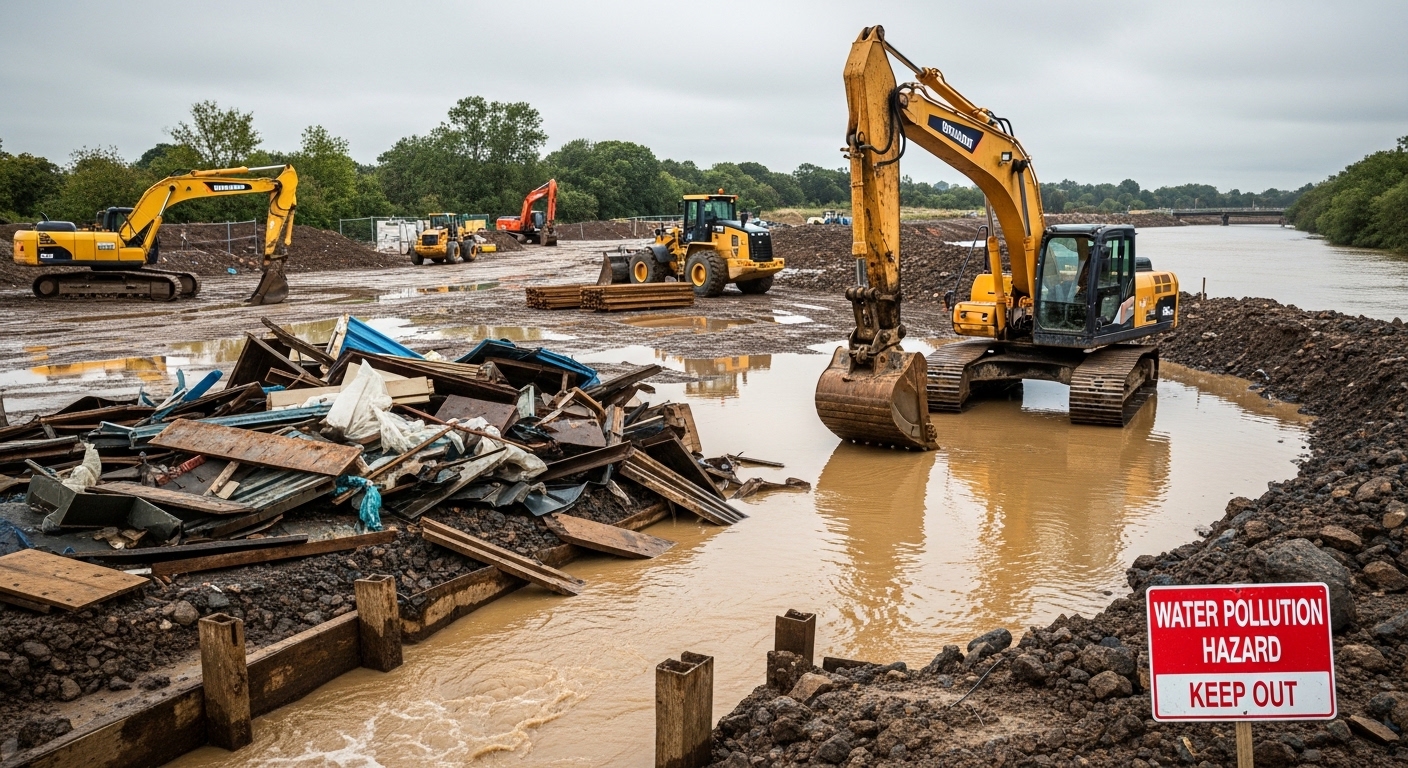 Why Are Construction Sites Considered Major Sources of Water Pollution?