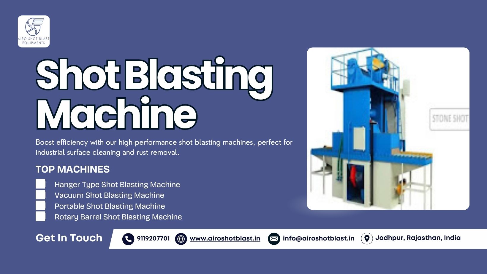 Shot Blasting Equipment for High-Strength Component Cleaning