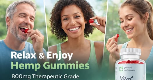 Vital Hemp Gummies Australia New Zealand