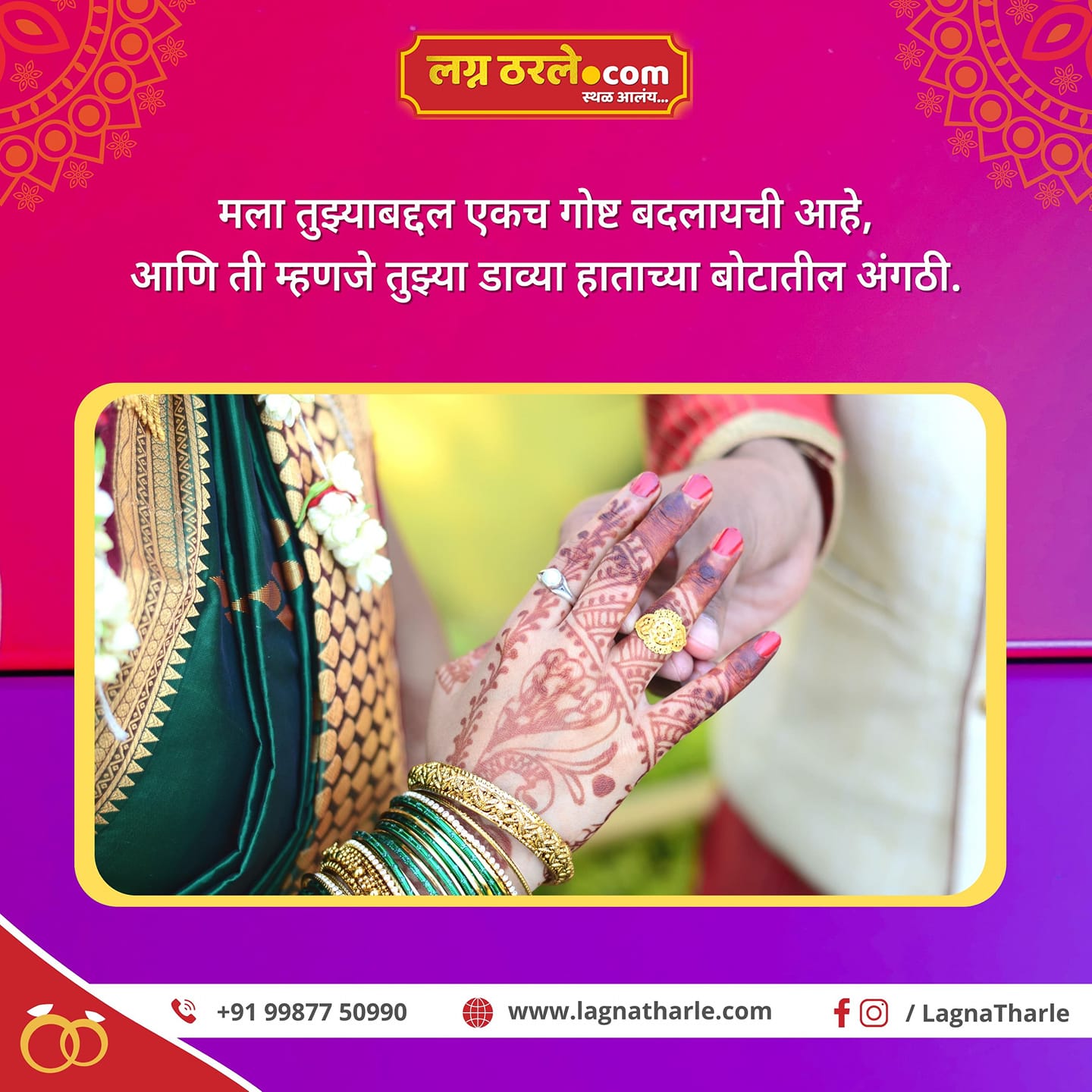 Experience the Joy of Marathi Weddings Through LagnaTharle.com - India's No.1 Matrimony