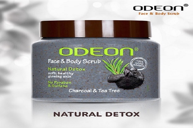 Charcoal scrub