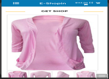 E-Shopin | Android Mobile Application Portfolio – YESWEUS