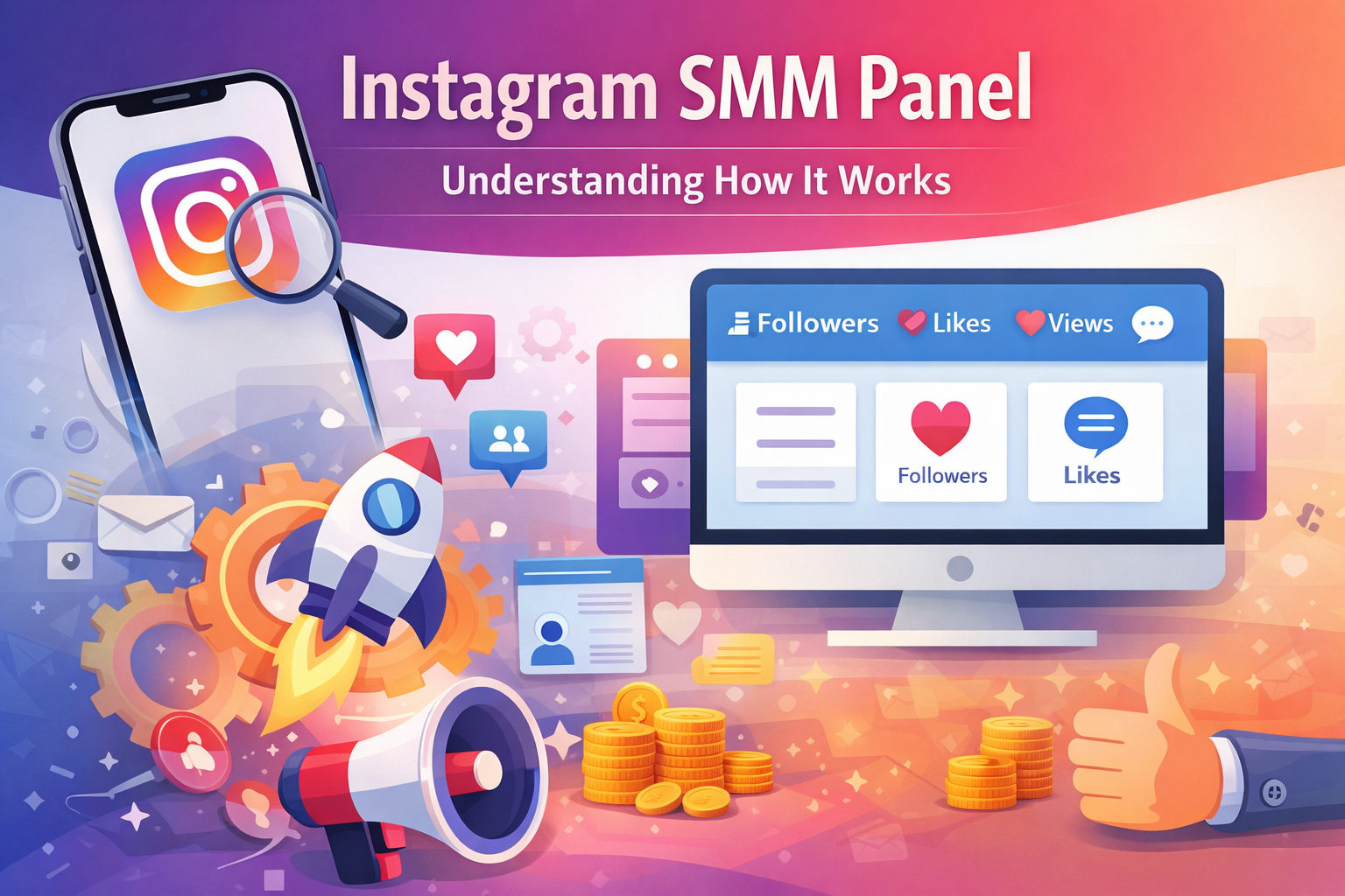 How to Grow You Profile on Instagram Using Instagram SMM Panel